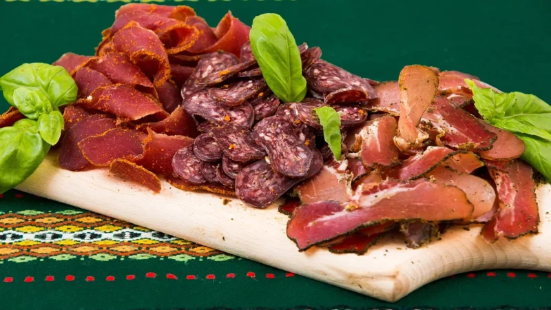 Bio Verde Salami Toscanella Plastry Bio 80G