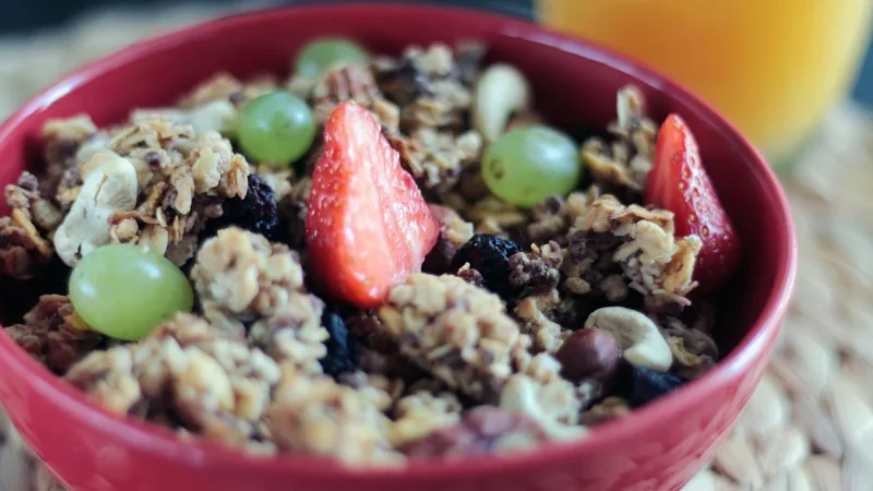 Diet Food Granola Z Orzechami Bio 70G