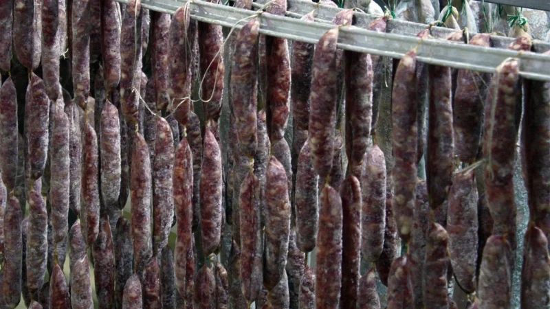 Kiełbasa krakowska sucha bio około 0,30 kg – farmy roztocza