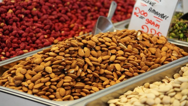 LANDGARTEN – MIGDAŁY PRAŻONE W SOSIE TAMARI BEZGLUTENOWE BIO 50g