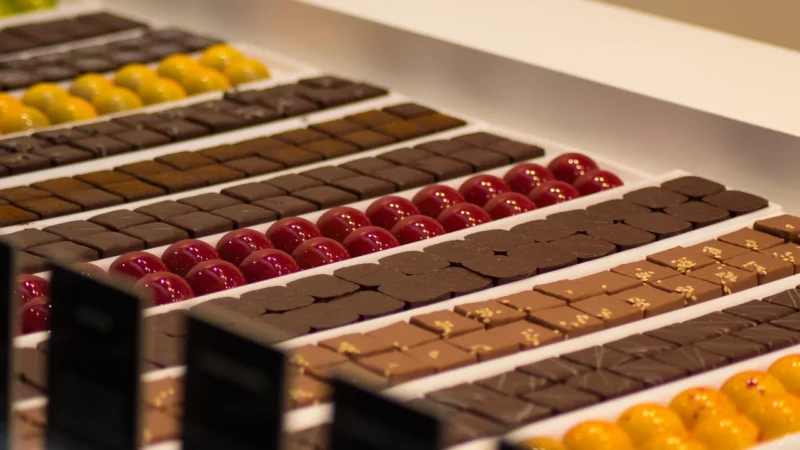 Lindt Doppio Latte Pralinki na wagę 100g