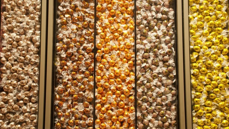 Lindt Lindor Pralinki na wagę Słony karmel 100g