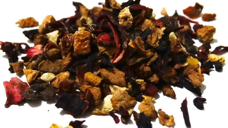 Malinowe Herbata Owocowa Różowa Lemoniada Papaja Róża 50g