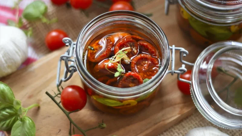 Mogli PRZEKĄSKA CHLEBOWA Z POMIDORAMI I OLIWKAMI DEMETER BIO 50 g –