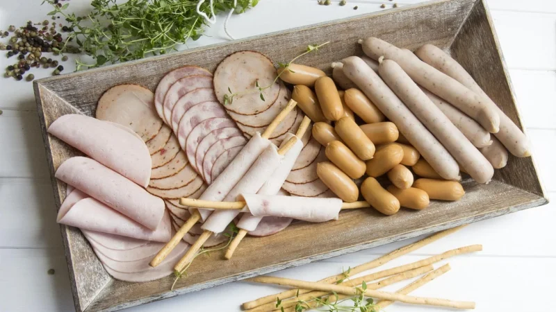 PARÓWKI DROBIOWE BIO (około 0,30 kg) – LIMEKO (NA ZAMÓWIENIE)