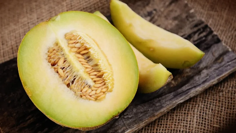 Sonrisa Melon Kandyzowany Smak Białe Winogrona 100g