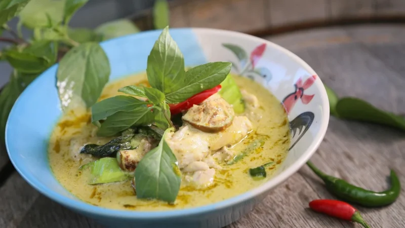 Zestaw Cooking Box Zielone Curry Houseofasia